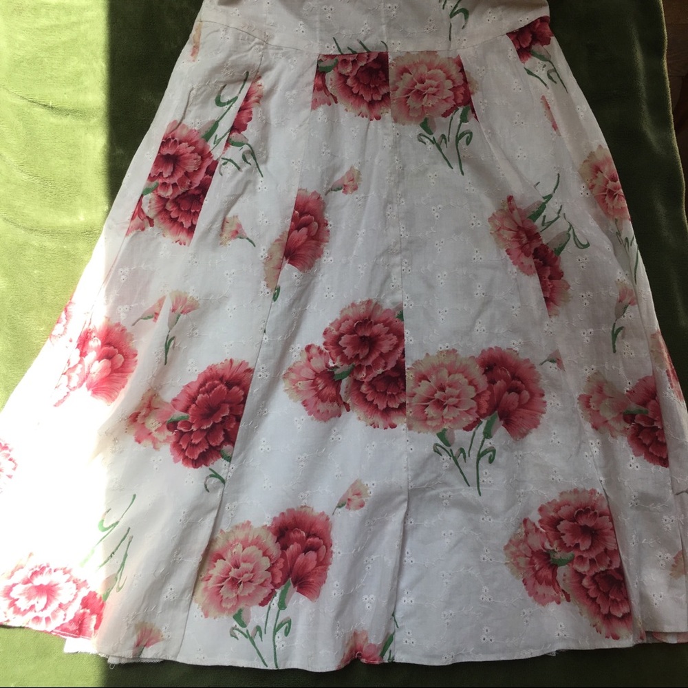 Necessary objects Carnation Pink Clove Floral Dres